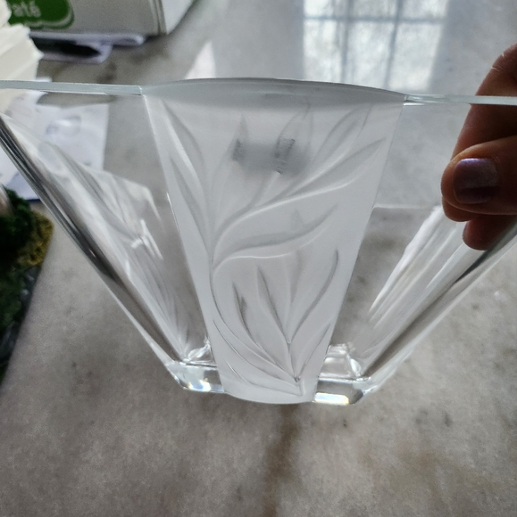 J.G Durand Crystal Bowl, Made in France Vintage - Picture 4 of 6